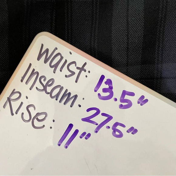 ALEXANDER WANG tartan plaid skinny fit pants with zipper detail size 2 - Picture 10 of 10